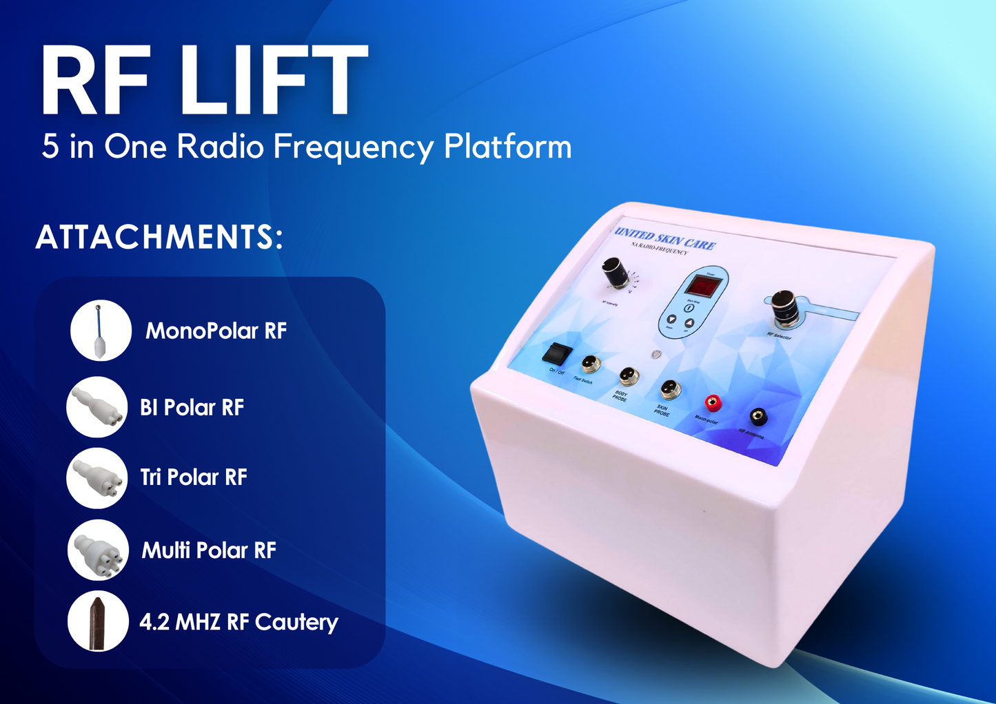 Festive Special Offer | Meso Electroporation 4 in One + RF Lift + Cautery