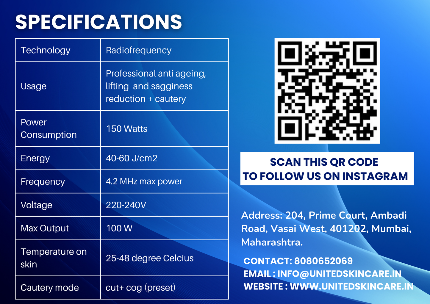 Festive Special Offer | Meso Electroporation 4 in One + RF Lift + Cautery